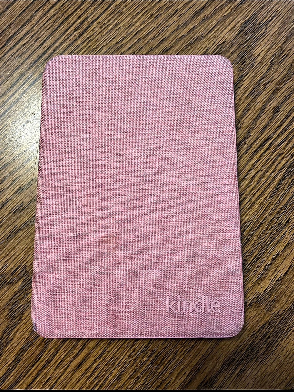 Amazon Kindle E-Reader with Pink Cover